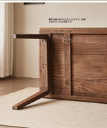 ウォールナットテーブル - シンプルでスタイリッシュなダイニングセット、ナチュラルな木目でお部屋を彩る hjy-5012