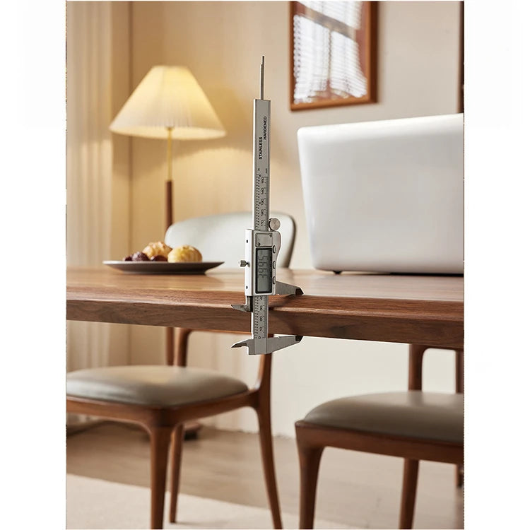 ウォールナットテーブル - シンプルでスタイリッシュなダイニングセット、ナチュラルな木目でお部屋を彩る hjy-5012