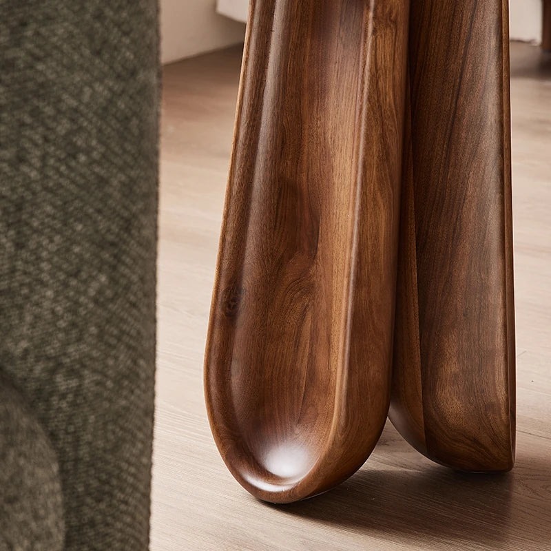 スタイリッシュなウォールナット製センターテーブル - モダンなリビング空間に最適な家具 hjy-5015