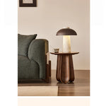 スタイリッシュなウォールナット製センターテーブル - モダンなリビング空間に最適な家具 hjy-5015