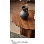 スタイリッシュなウォールナット製センターテーブル - モダンなリビング空間に最適な家具 hjy-5015