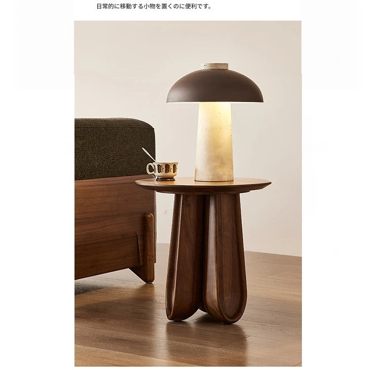 スタイリッシュなウォールナット製センターテーブル - モダンなリビング空間に最適な家具 hjy-5015