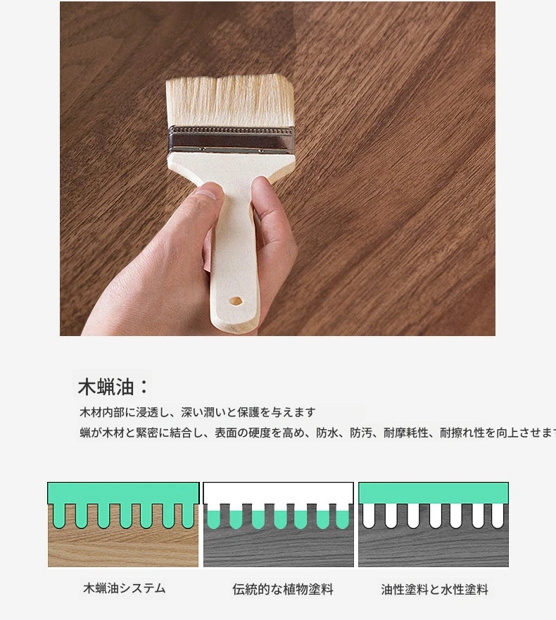 ウォールナット製テレビ台 - シンプルでスタイリッシュなデザイン、リビング空間を彩る一品 hjy-5017