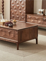 ウォールナット製 センターテーブル おしゃれでスタイリッシュなリビングの必需品 hjy-5018