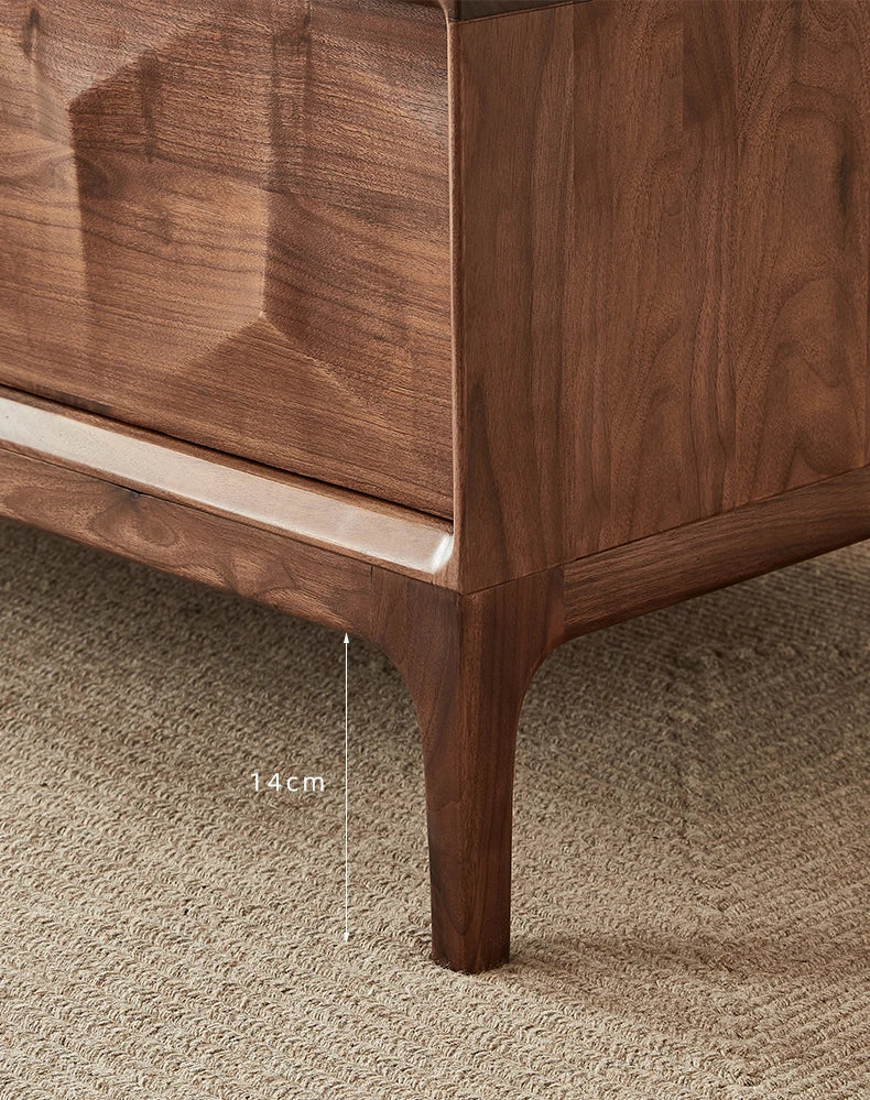 ウォールナット製 センターテーブル おしゃれでスタイリッシュなリビングの必需品 hjy-5018