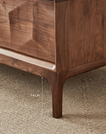 ウォールナット製 センターテーブル おしゃれでスタイリッシュなリビングの必需品 hjy-5018