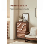 ウォールナット製キャビネット - モダンスタイルで魅力的な収納家具、エレガントなデザインの18世紀風キャビネット hjy-5019