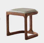 ウォールナット スツール | シンプルで洗練されたデザイン | 寝室やリビングにピッタリなインテリア accent hjy-5021