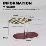 おしゃれなセンターテーブル - 強化ガラスとステンレス製のスタイリッシュデザイン! hjzjl-5195