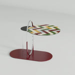 おしゃれなセンターテーブル - 強化ガラスとステンレス製のスタイリッシュデザイン! hjzjl-5195