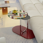 おしゃれなセンターテーブル - 強化ガラスとステンレス製のスタイリッシュデザイン! hjzjl-5195