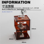 アクリルナイトテーブル - モダンデザインで美しい収納スペースを実現! hjzjl-5196