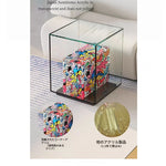 モダンデザイン強化ガラスセンターテーブル - アクリル製、スタイリッシュなインテリアに最適 hjzjl-5197