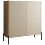 モダンデザインの多層板キャビネット - シンプルでスタイリッシュな収納家具 hko-4604