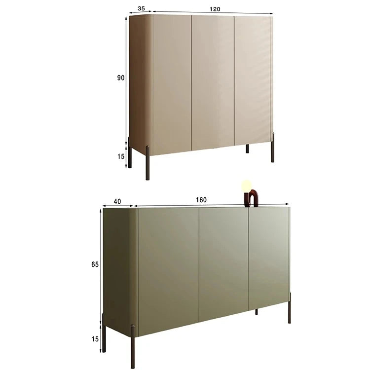 モダンデザインの多層板キャビネット - シンプルでスタイリッシュな収納家具 hko-4604