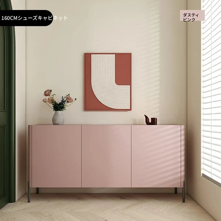 モダンデザインの多層板キャビネット - シンプルでスタイリッシュな収納家具 hko-4604