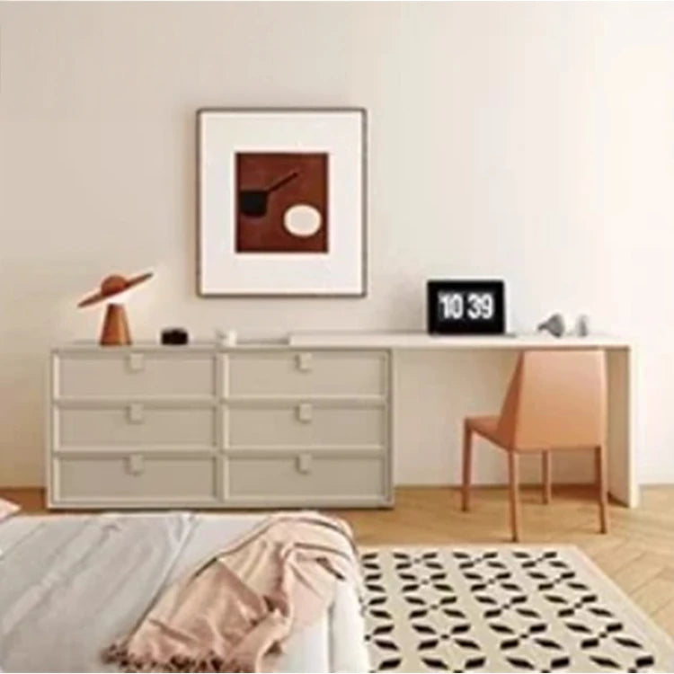 モダンデザインの多層板製化粧台|収納力抜群で洗練されたインテリアに最適! hko-4605