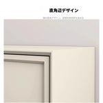 モダンデザインの多層板製化粧台|収納力抜群で洗練されたインテリアに最適! hko-4605