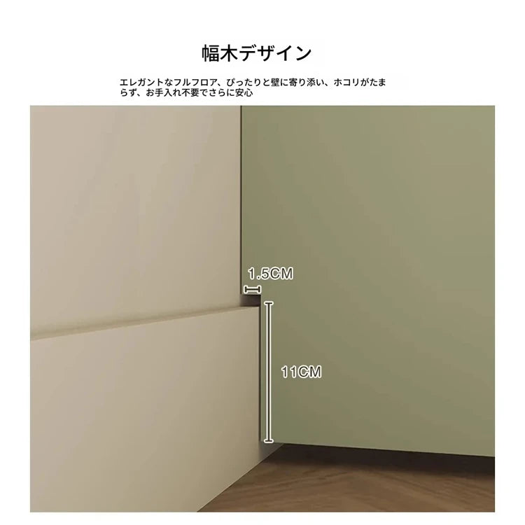 モダンデザインの多層板製化粧台|収納力抜群で洗練されたインテリアに最適! hko-4605