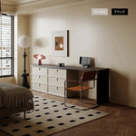 モダンデザインの多層板製化粧台|収納力抜群で洗練されたインテリアに最適! hko-4605