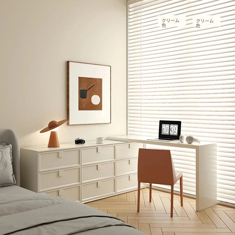 モダンデザインの多層板製化粧台|収納力抜群で洗練されたインテリアに最適! hko-4605