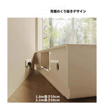 モダンデザインの多層板テレビ台 - シンプルでスタイリッシュなリビングインテリア創造 hko-4607