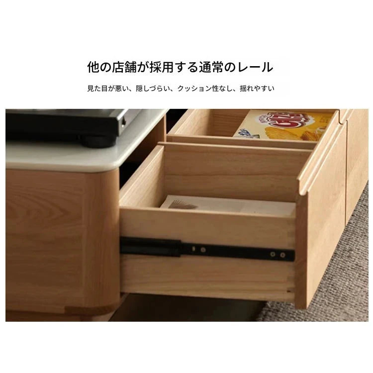 モダンデザインの多層板テレビ台 - シンプルでスタイリッシュなリビングインテリア創造 hko-4607