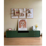 モダンデザインの多層板テレビ台 - シンプルでスタイリッシュなリビングインテリア創造 hko-4607