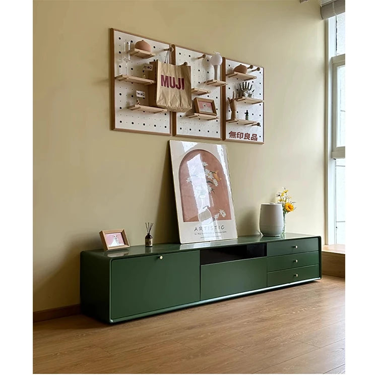 モダンデザインの多層板テレビ台 - シンプルでスタイリッシュなリビングインテリア創造 hko-4607