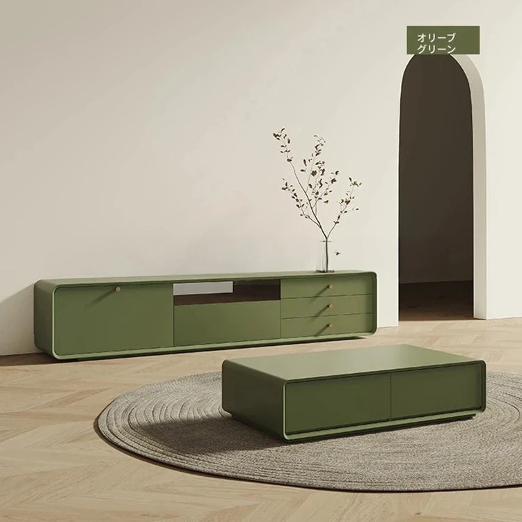 モダンデザインの多層板テレビ台 - シンプルでスタイリッシュなリビングインテリア創造 hko-4607