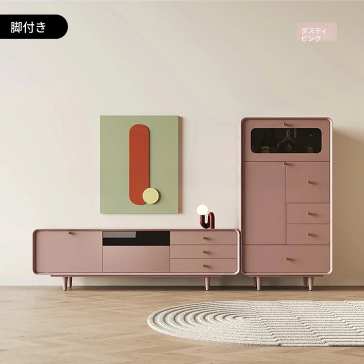 モダンデザインの多層板テレビ台 - シンプルでスタイリッシュなリビングインテリア創造 hko-4607