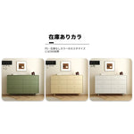 シンプルモダンキャビネット8段引出し - 室内収納に最適なスタイリッシュデザイン hko-4608