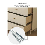 シンプルモダンキャビネット8段引出し - 室内収納に最適なスタイリッシュデザイン hko-4608