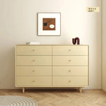 シンプルモダンキャビネット8段引出し - 室内収納に最適なスタイリッシュデザイン hko-4608