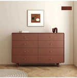 シンプルモダンキャビネット8段引出し - 室内収納に最適なスタイリッシュデザイン hko-4608