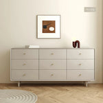 シンプルモダンキャビネット8段引出し - 室内収納に最適なスタイリッシュデザイン hko-4608