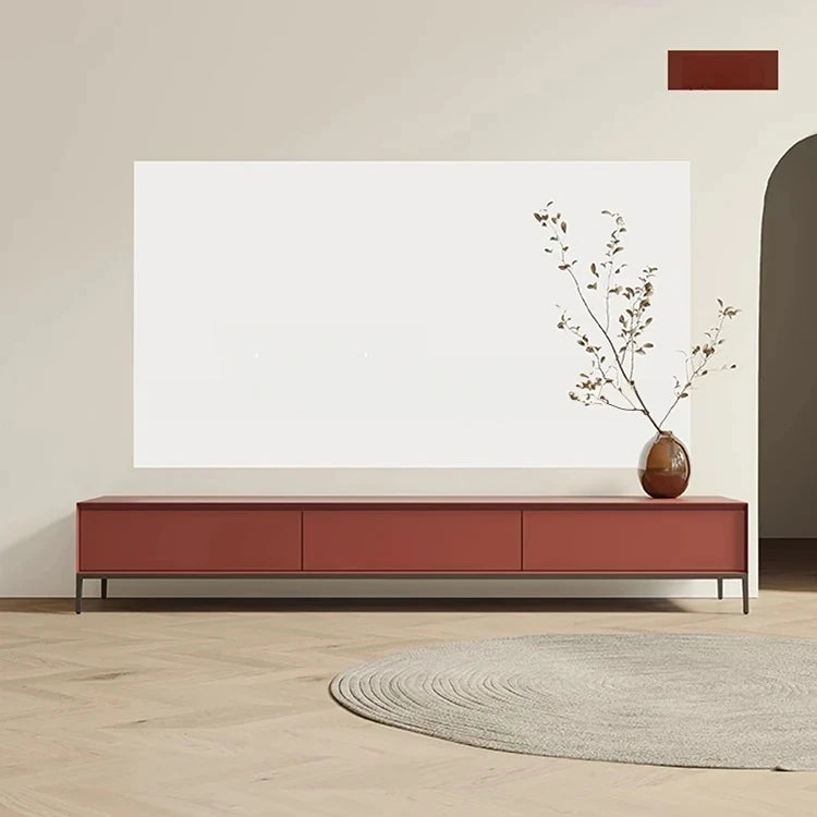 シンプルでスタイリッシュなテレビ台 - モダンデザインのグリーン収納家具 hko-4609