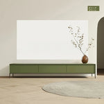 モダンセンターテーブル | シンプルデザインと収納力抜群 | リビングルームに最適なグリーン仕上げ hko-4623