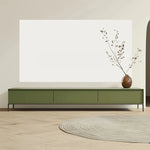 シンプルモダンキャビネット | 高品質 グリーン仕上げ | おしゃれなインテリア収納家具 hko-4628