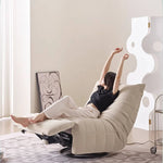 「快適な座り心地!パイン多層板とPUレザー使用の高級ソファー」 hksc-977