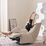 「快適な座り心地!パイン多層板とPUレザー使用の高級ソファー」 hksc-977