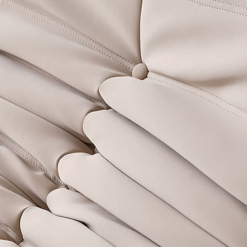 「快適な座り心地!パイン多層板とPUレザー使用の高級ソファー」 hksc-977