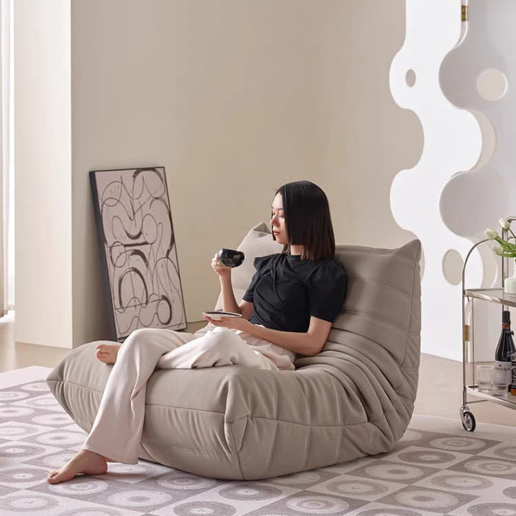 「快適な座り心地!パイン多層板とPUレザー使用の高級ソファー」 hksc-977