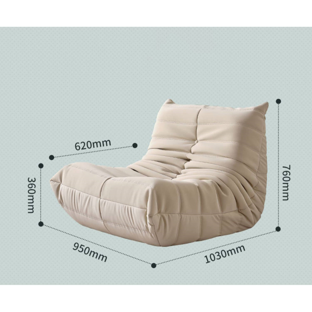 「快適な座り心地!パイン多層板とPUレザー使用の高級ソファー」 hksc-977