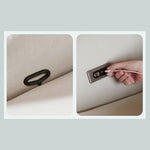 「快適なシンプルデザイン!パイン無垢材多層板とポリエステル繊維の高品質ソファー」 hksc-979