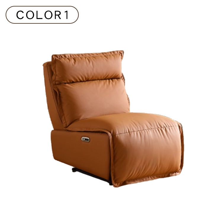 多機能パイン材多層板使用のシリコンフィル入り高級フェイクレザーソファー hksc-983