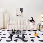 【快適】パイン材ソファー|多層板とポリエステル繊維で耐久性抜群 hksc-989