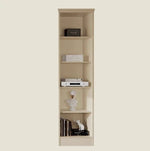 チェリー材&パイン製キャビネット|上品なガラス扉付き収納家具|リビング・ダイニングに最適 hl-4880