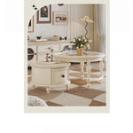 センターテーブル チェリー材 パイン 強化ガラス使用 おしゃれなリビング補助家具 hl-4881