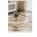 センターテーブル チェリー材 パイン 強化ガラス使用 おしゃれなリビング補助家具 hl-4881